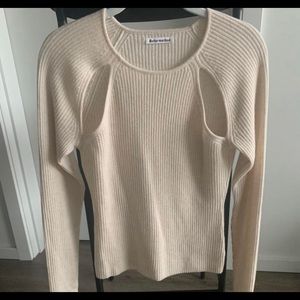 Reformation Cutout Sweater